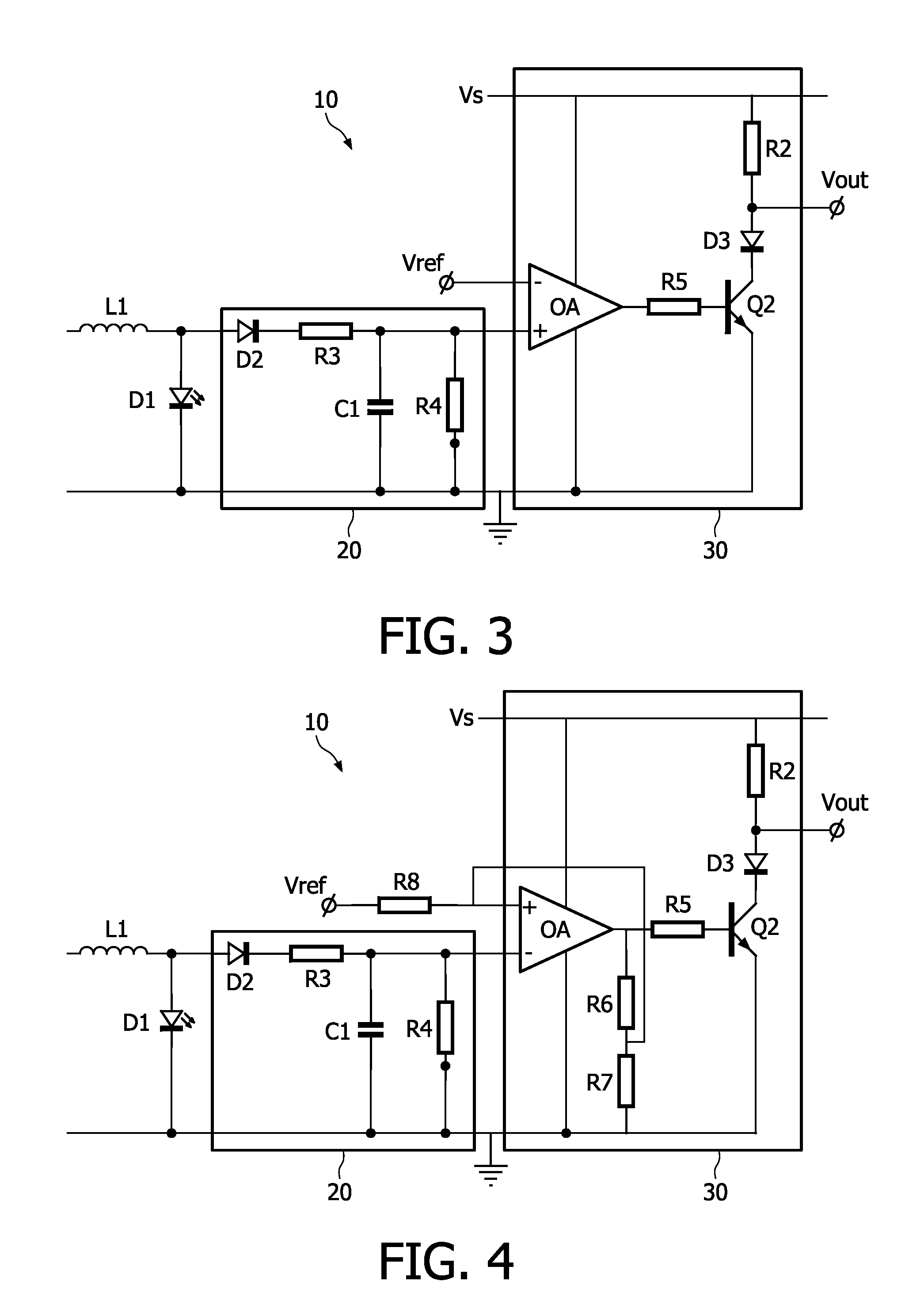 LED outage detection circuit