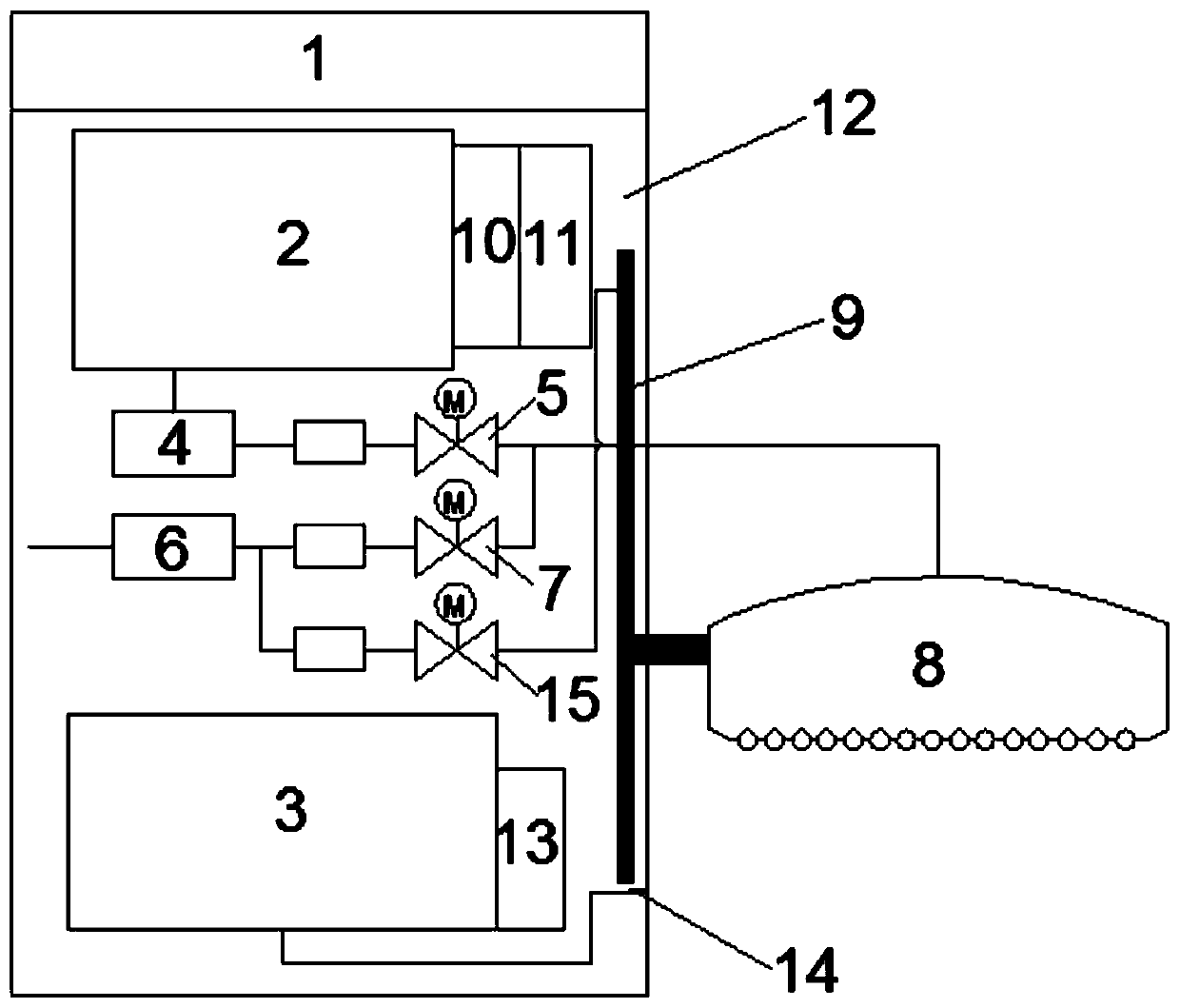 Sterilization method and device of public garbage can