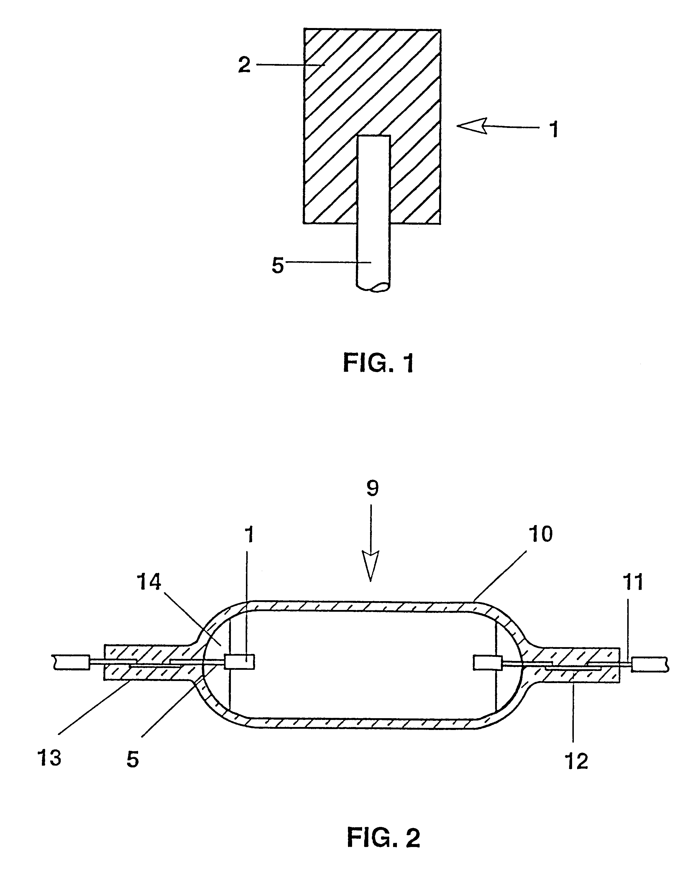 Sintering electrode