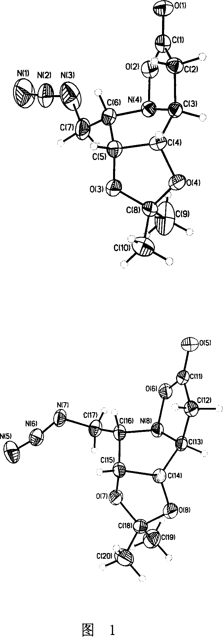 Dicarboxy Boc-L drivative, its preparing method and use