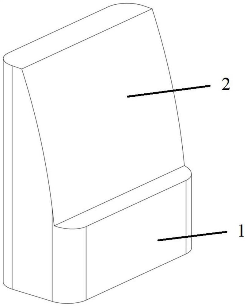 Filling block, measuring device and method for measuring gear oil film thickness through eddy current method