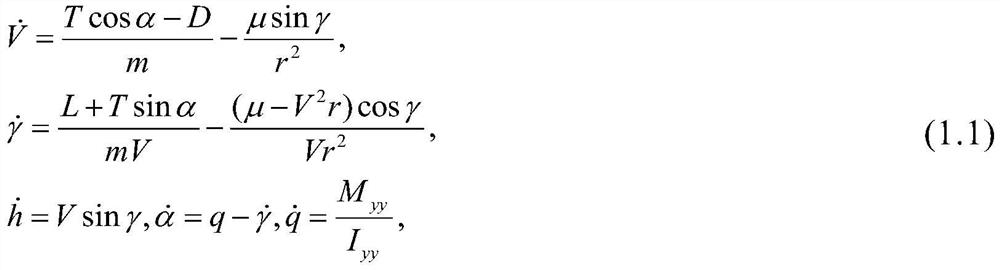 Hypersonic aircraft trajectory tracking control method based on output information