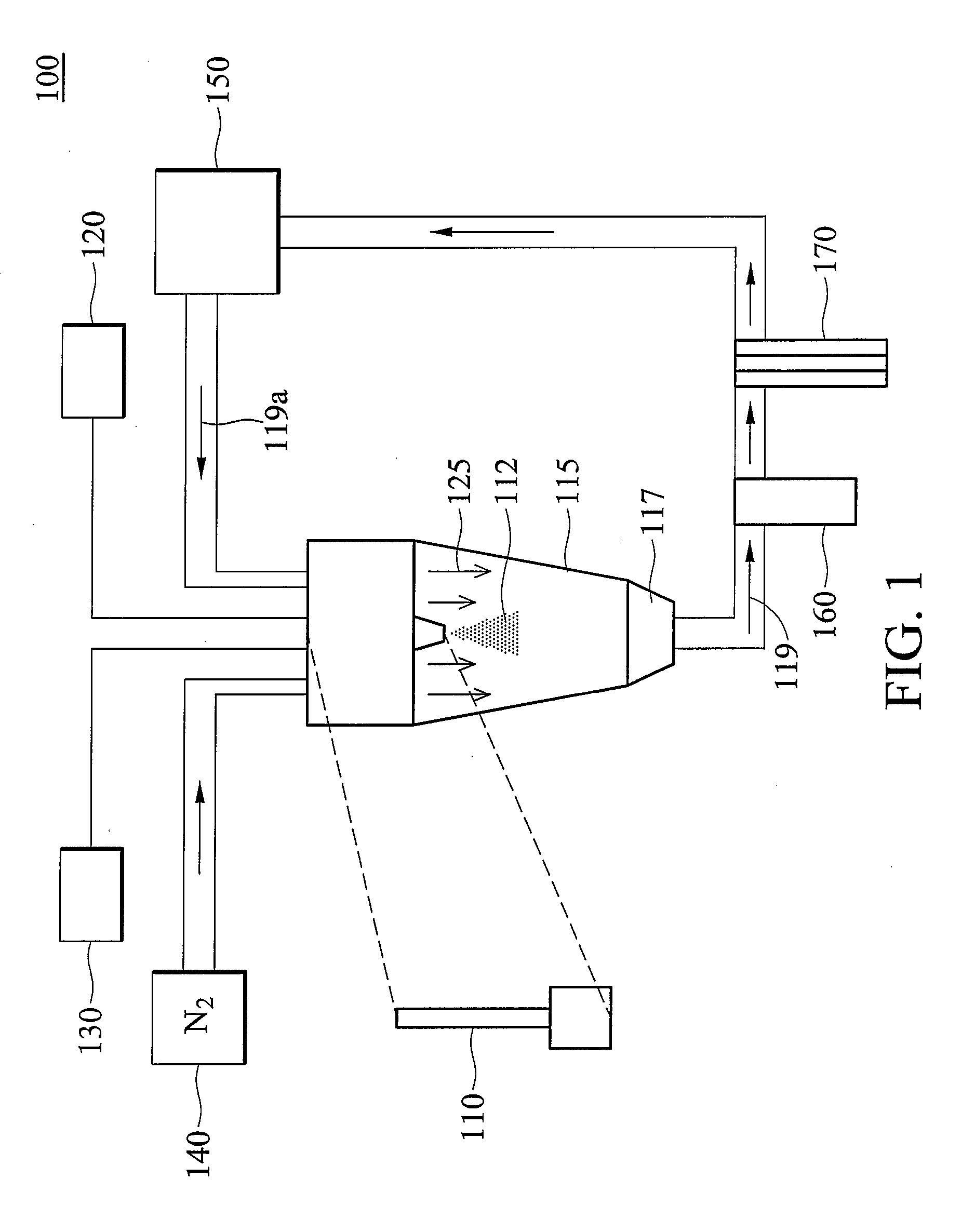 System for fabricating nanoparticles