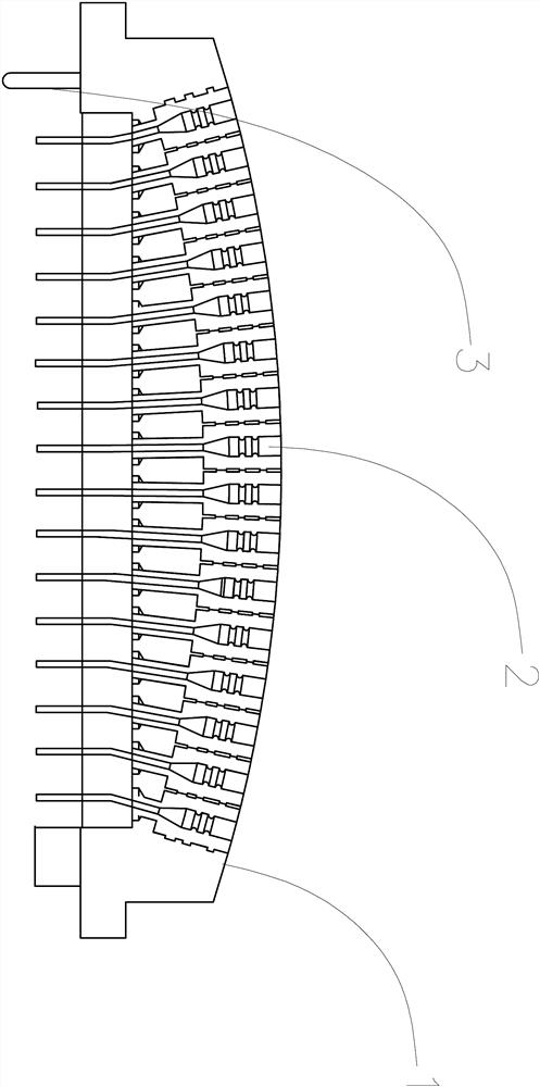 Multi-core electrode adapter