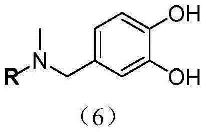 Application of modified resin in process of boron removal