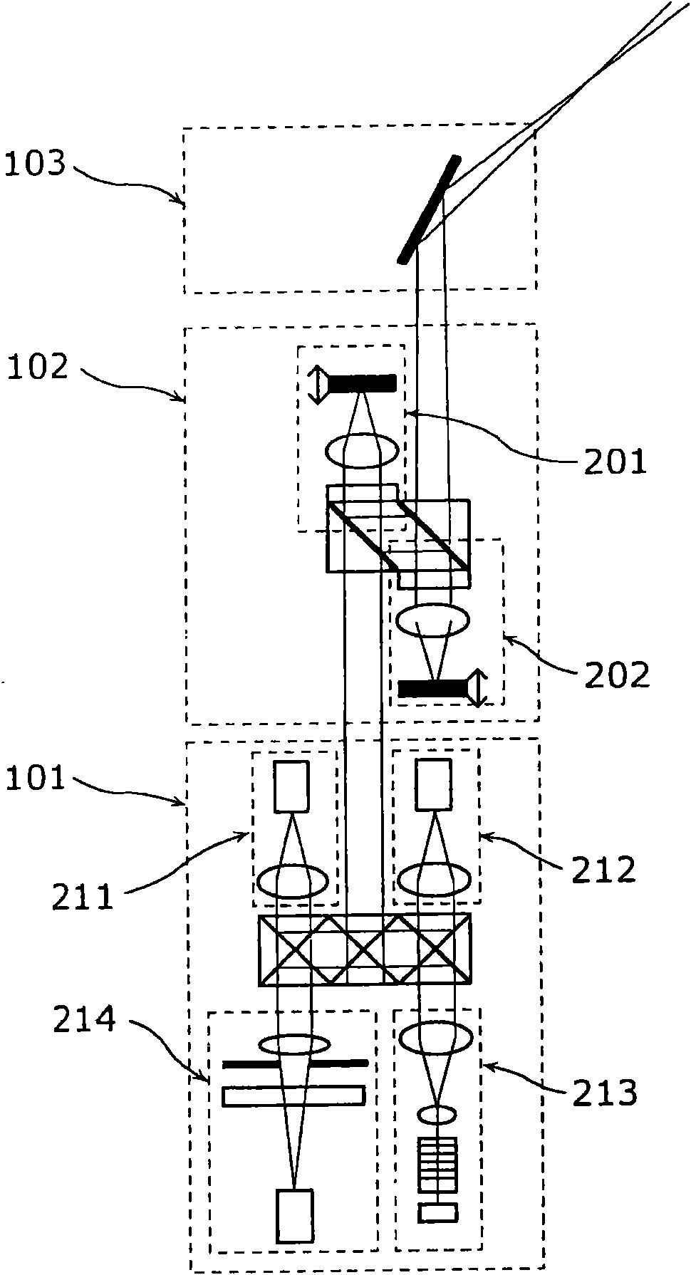 Image display device, display method thereof, program, integrated circuit, glasses type head mounted display, automobile, binoculars, and desktop type display