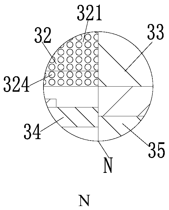 Building construction water supply and drainage engineering construction device and drainage engineering construction process