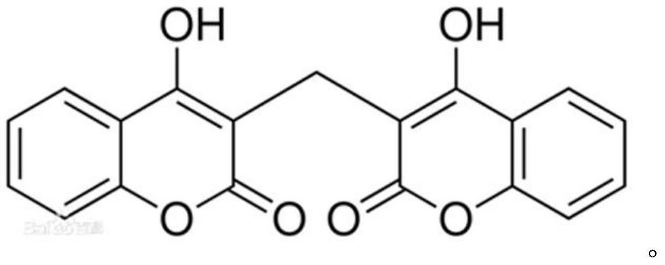 Application of biscoumarin in preparation of anti-epileptic and analgesic drugs