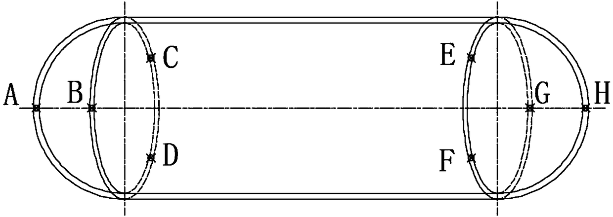 Device and method for monitoring hydraulic blasting of composite gas cylinder on basis of acoustic emission technique