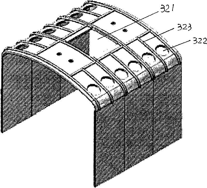 Industrial furnace liner