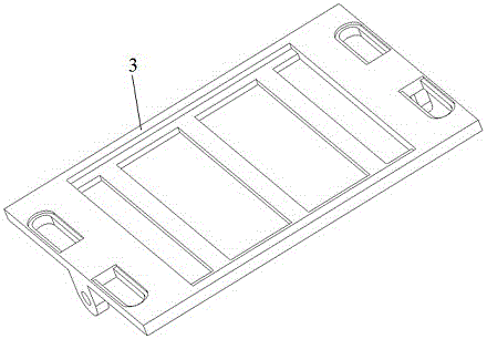 Coarse barium slag dumping overturning platform device