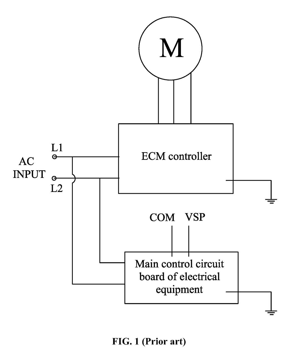 Interface circuit and electrical appliance system comprising the same