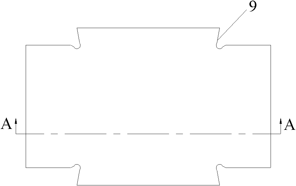 Forging and stamping die of brake cylinder seat