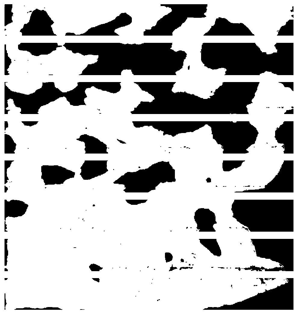 Analysis method of water permeability efficiency of permeable concrete based on sinking index