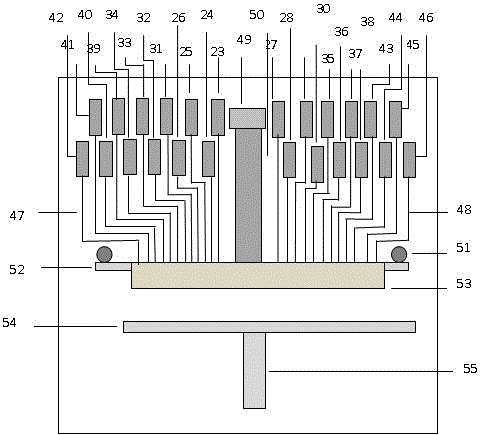 Full-area three-dimensional molding system