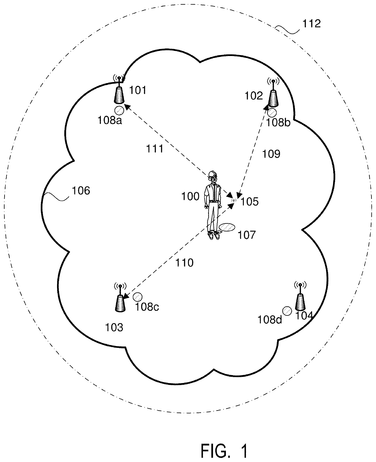 Tracking safety conditions of an area