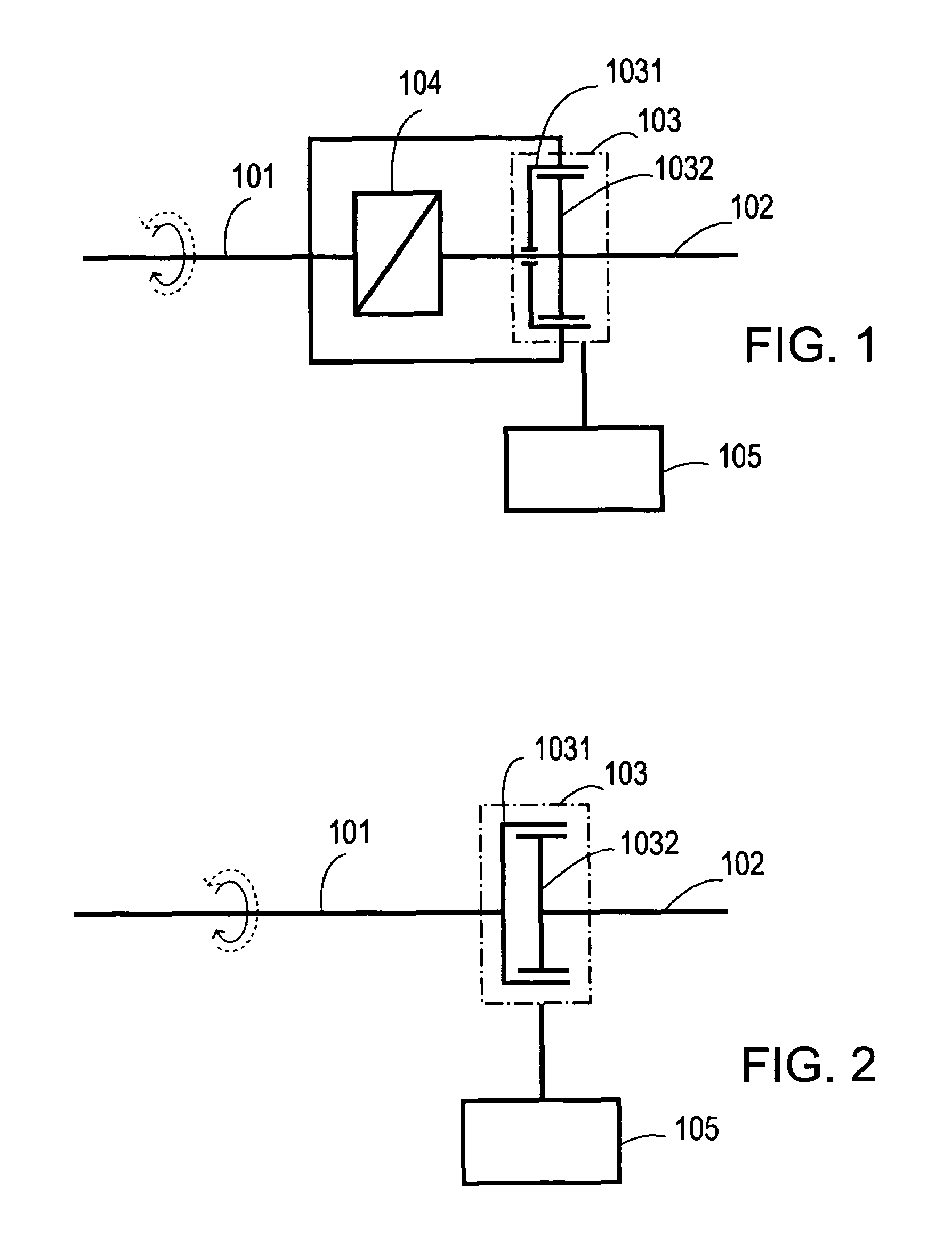 Bidirectional coupling device with variable transmission characteristics