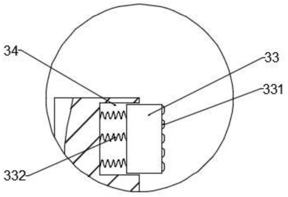 A cutting table for the production of rectangular glass