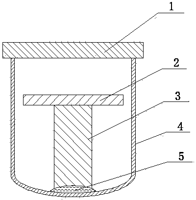 Method for preparing titanium dioxide film with bulges on surface