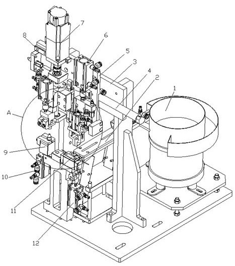 Automatic sealing ring assembling system