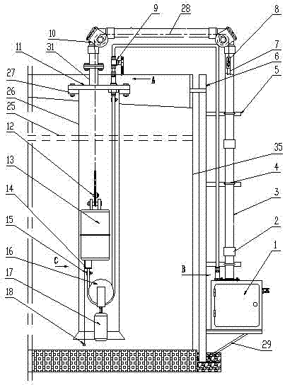 Clean-up Pneumatic Tank Sampler