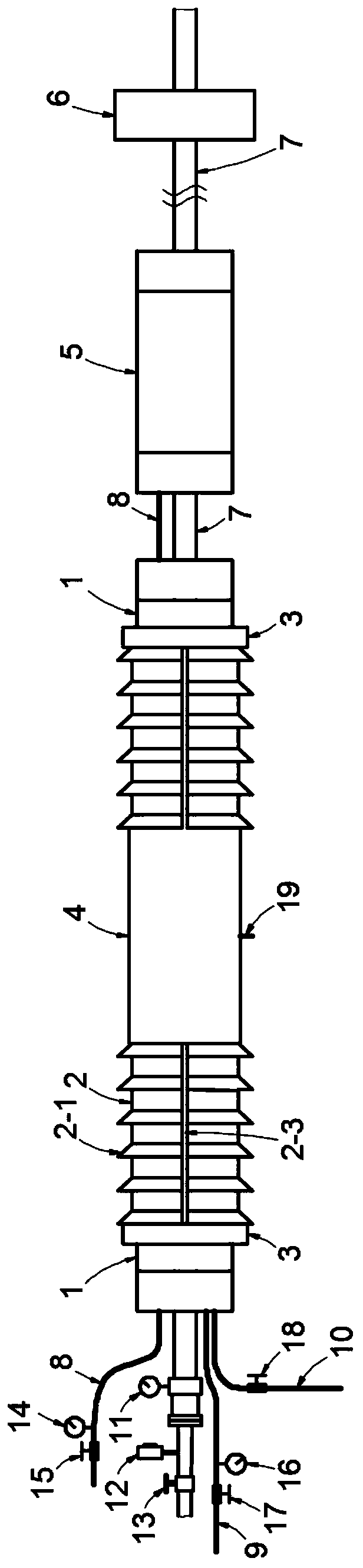 Recoverable large-resistance high-pressure drill hole sealing device and using method thereof