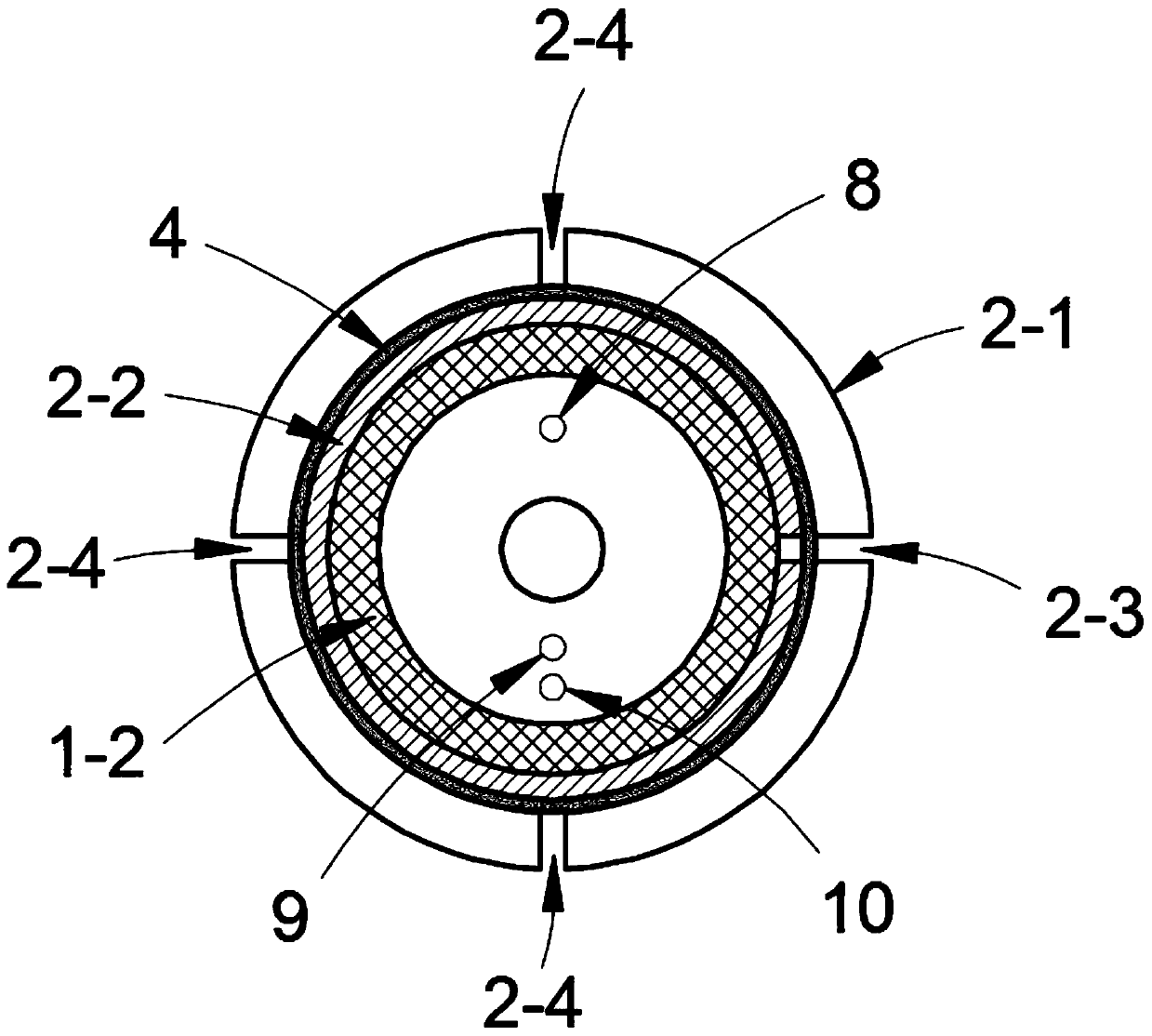 Recoverable large-resistance high-pressure drill hole sealing device and using method thereof