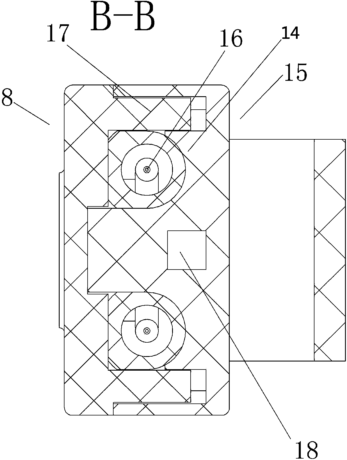 DLC (Digital Loop Carrier) optical fiber connector