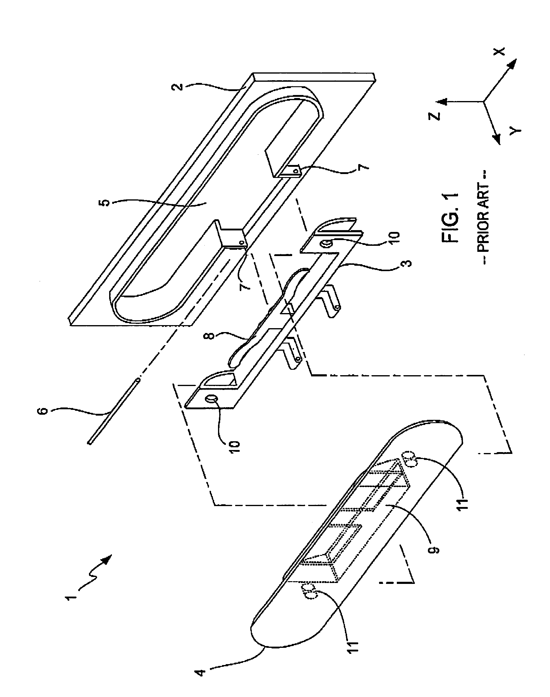 Bezel door for computer enclosure