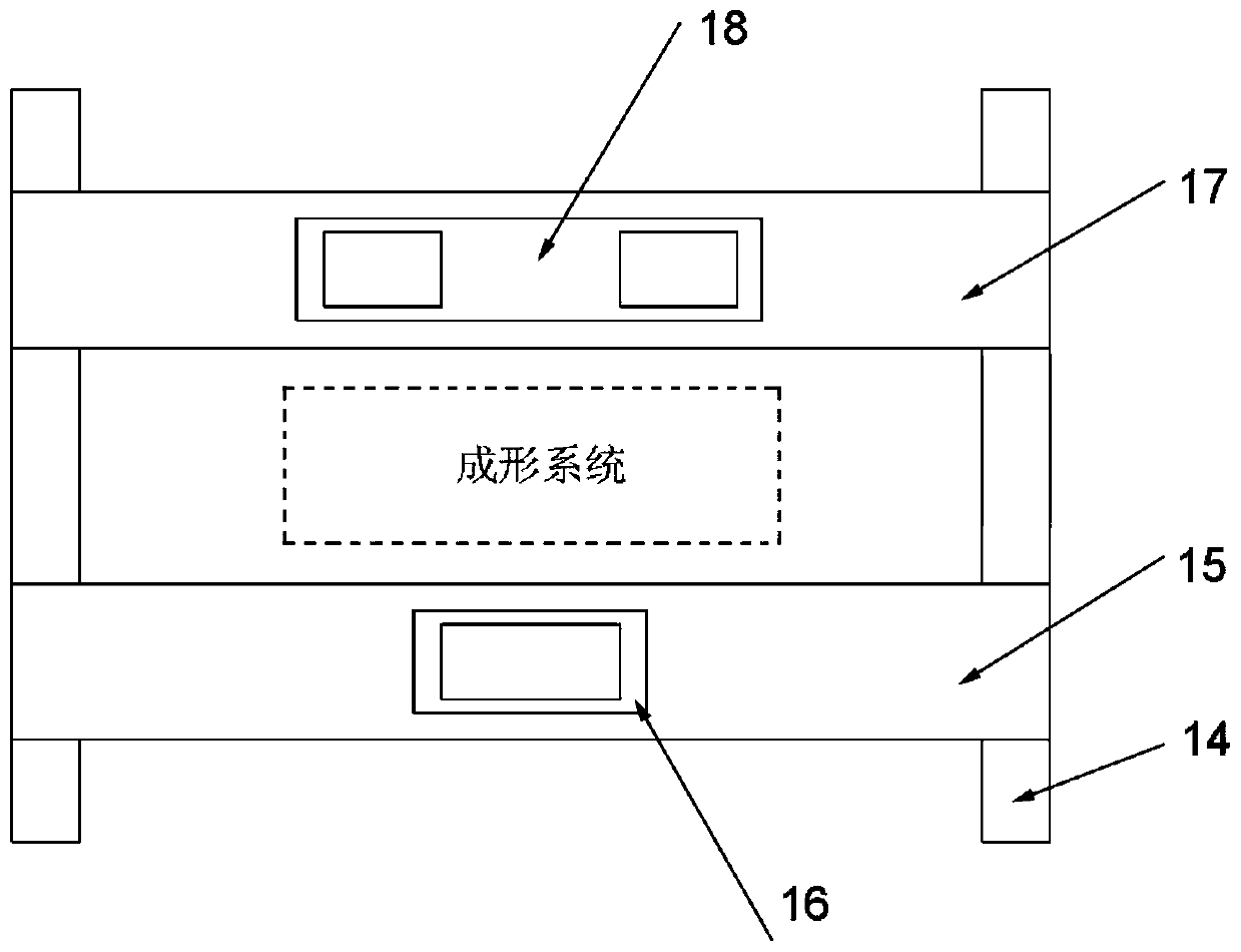 Device and method for laser shock forming super-hydrophobic micro-parts