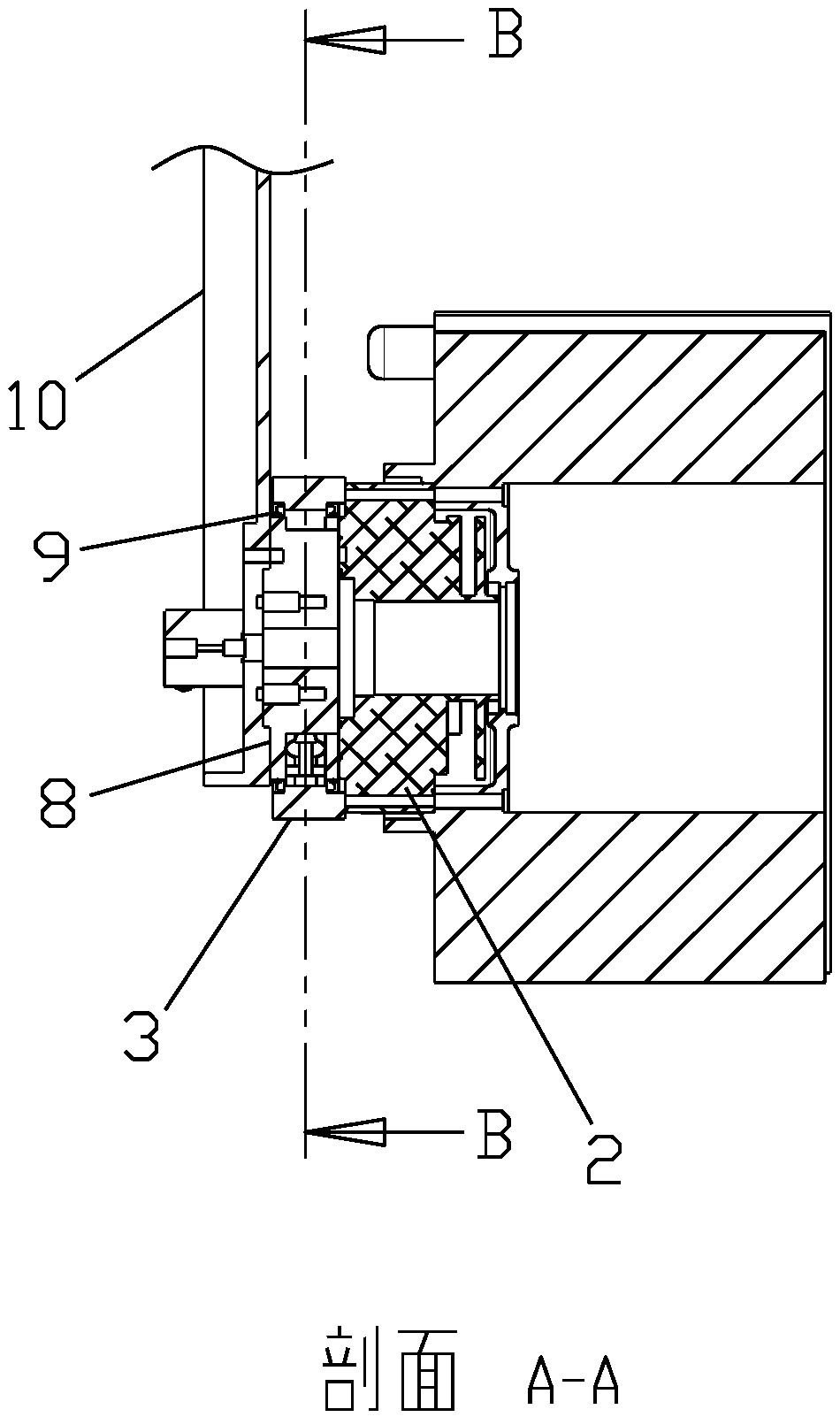 Robot joint moment balancing device