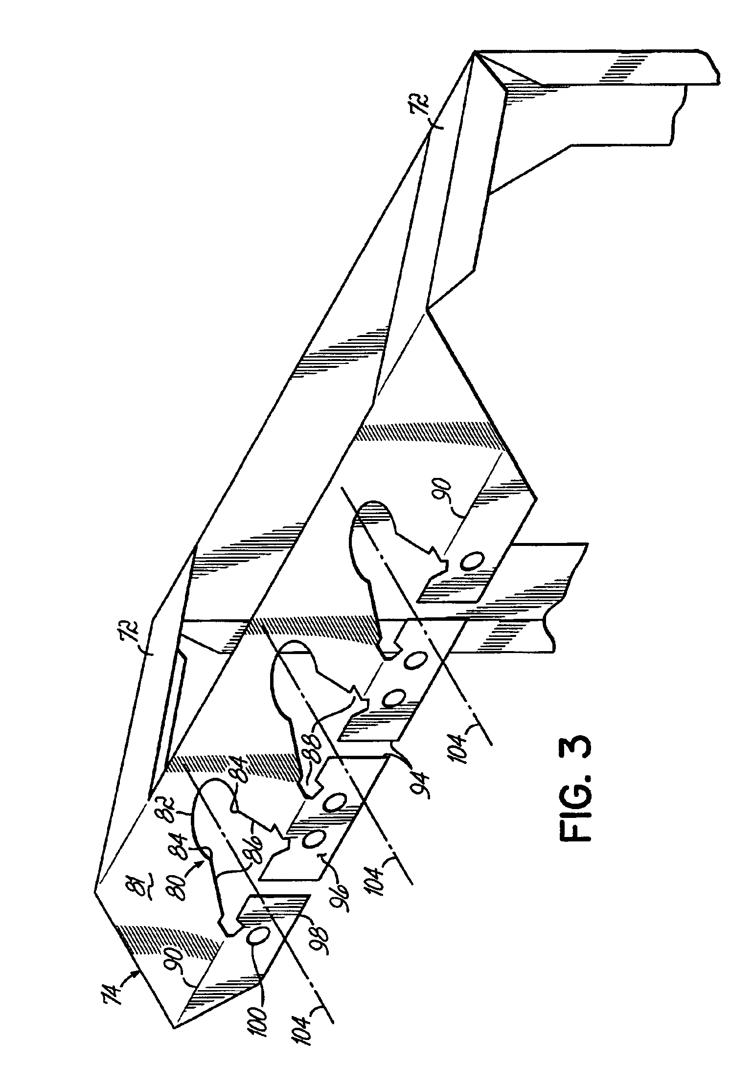 Cable support bracket