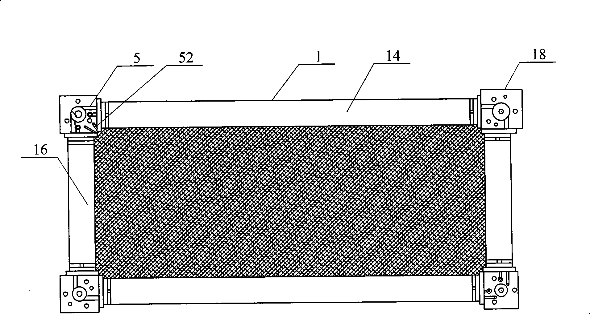 On-orbit inflatable deployment and stiffened protection system against space fragment and micrometeoroid