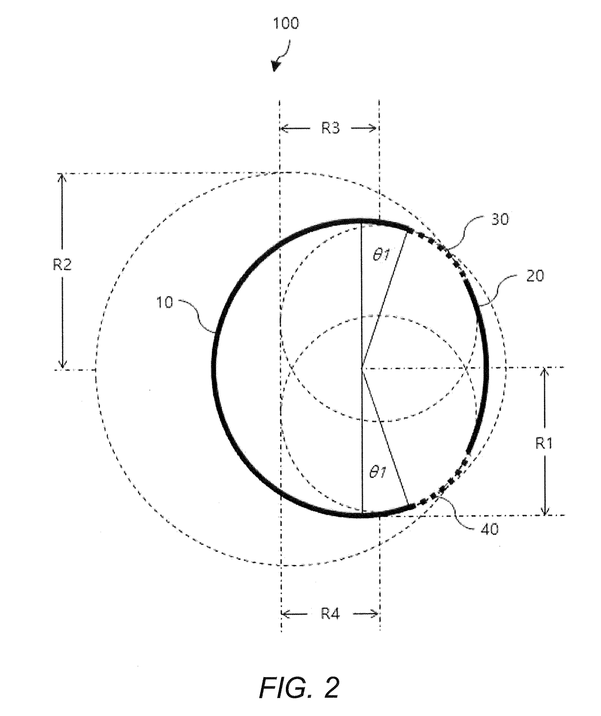 Unidirectionally emitting microdisk having ultra-high quality factor and laser using the same