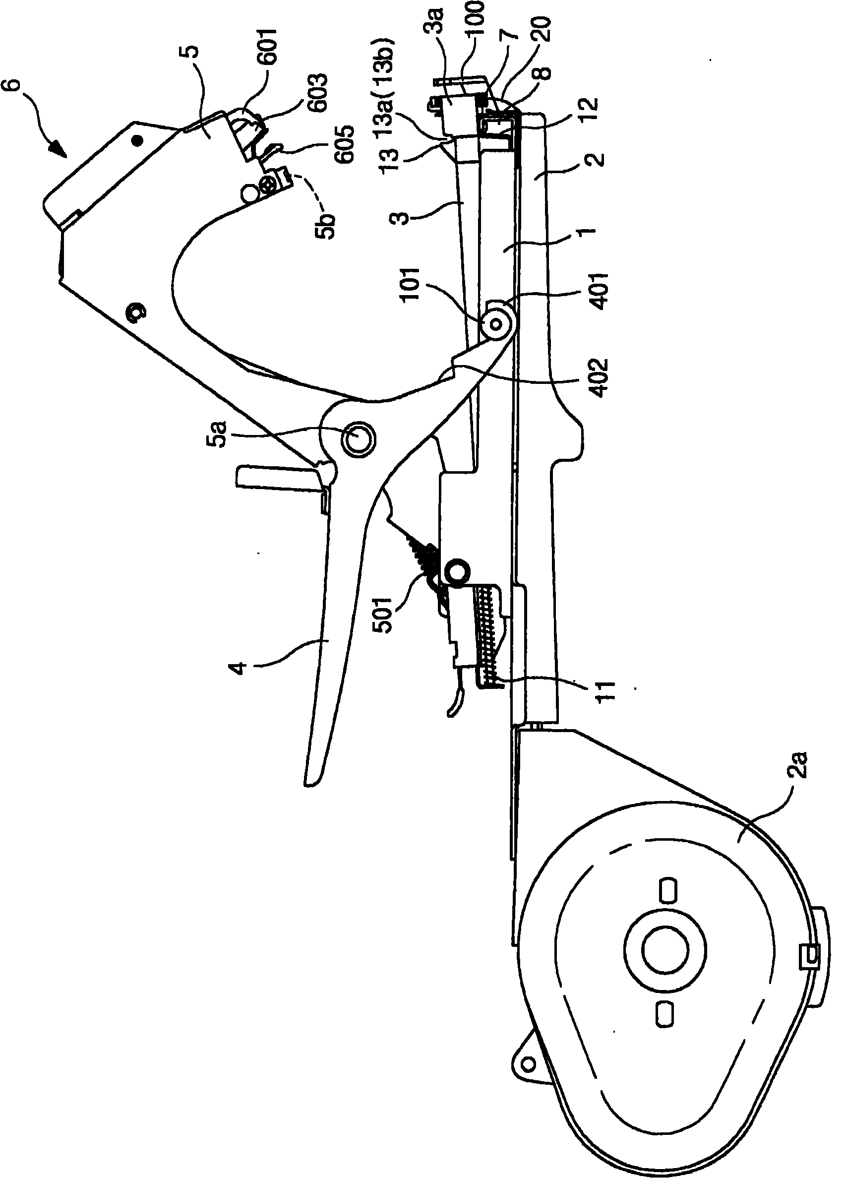 Agricultural binding device