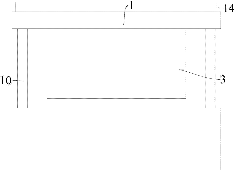 Stamping die with top guide limiting mechanism