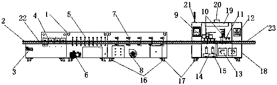 Anti-fingerprint spraying coating equipment with incoming material cleaning function