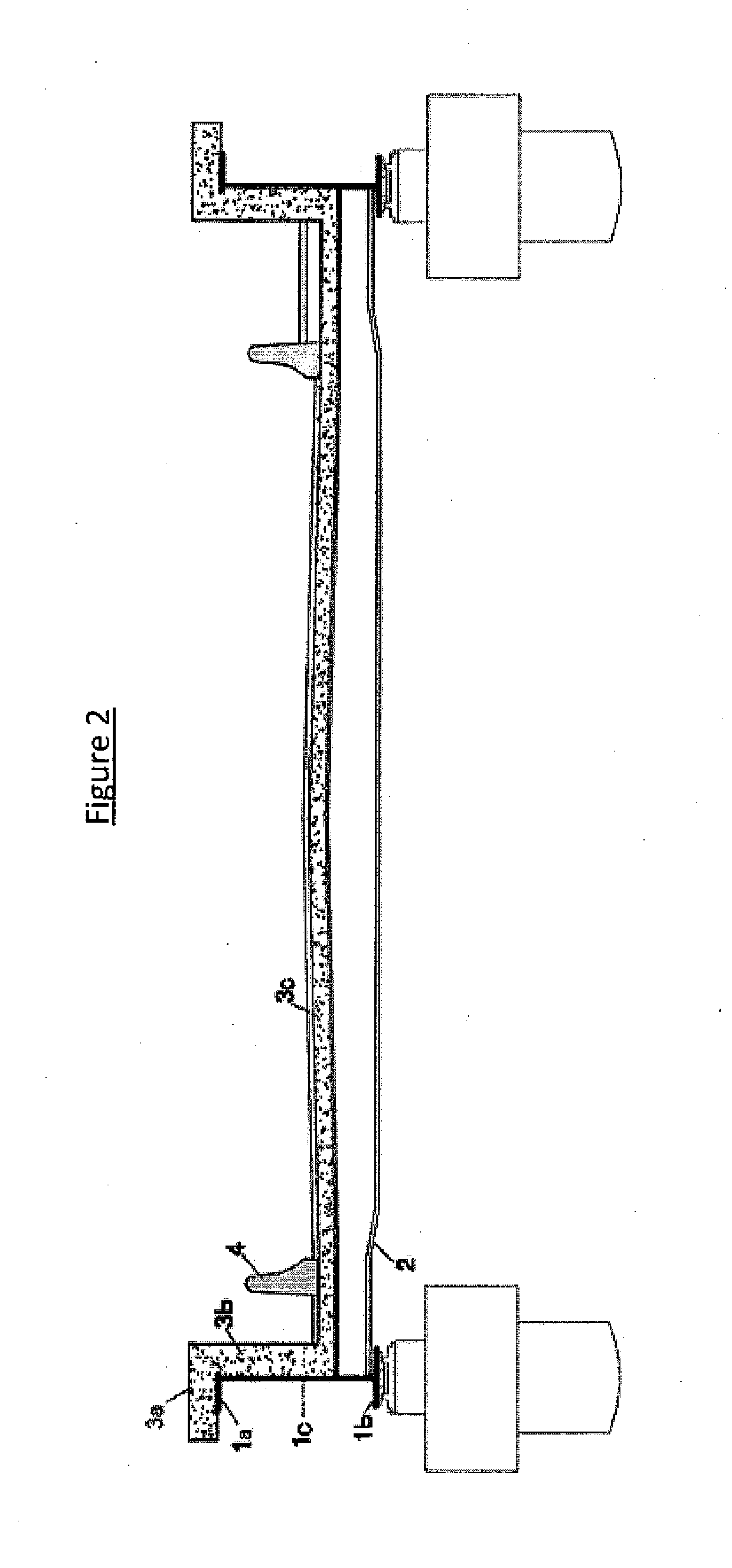 System for construction of composite u shaped reinforced girders bridge deck and methods thereof