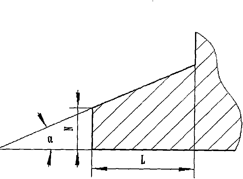 Hydraulic cylinder with clearance sealed type deformed piston