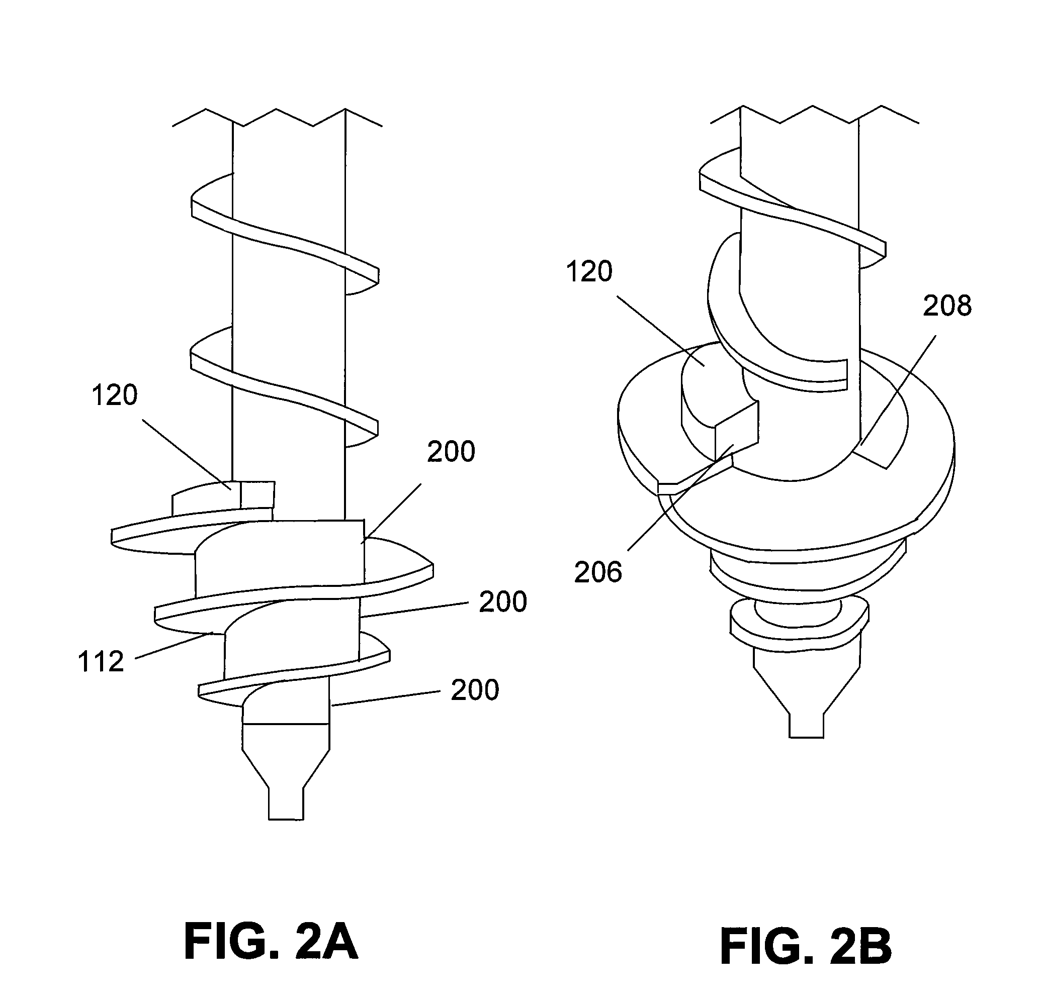 Auger grouted displacement pile