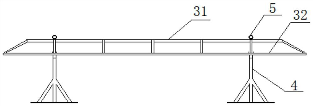 Roof mounting process for rail vehicle body and explorator device