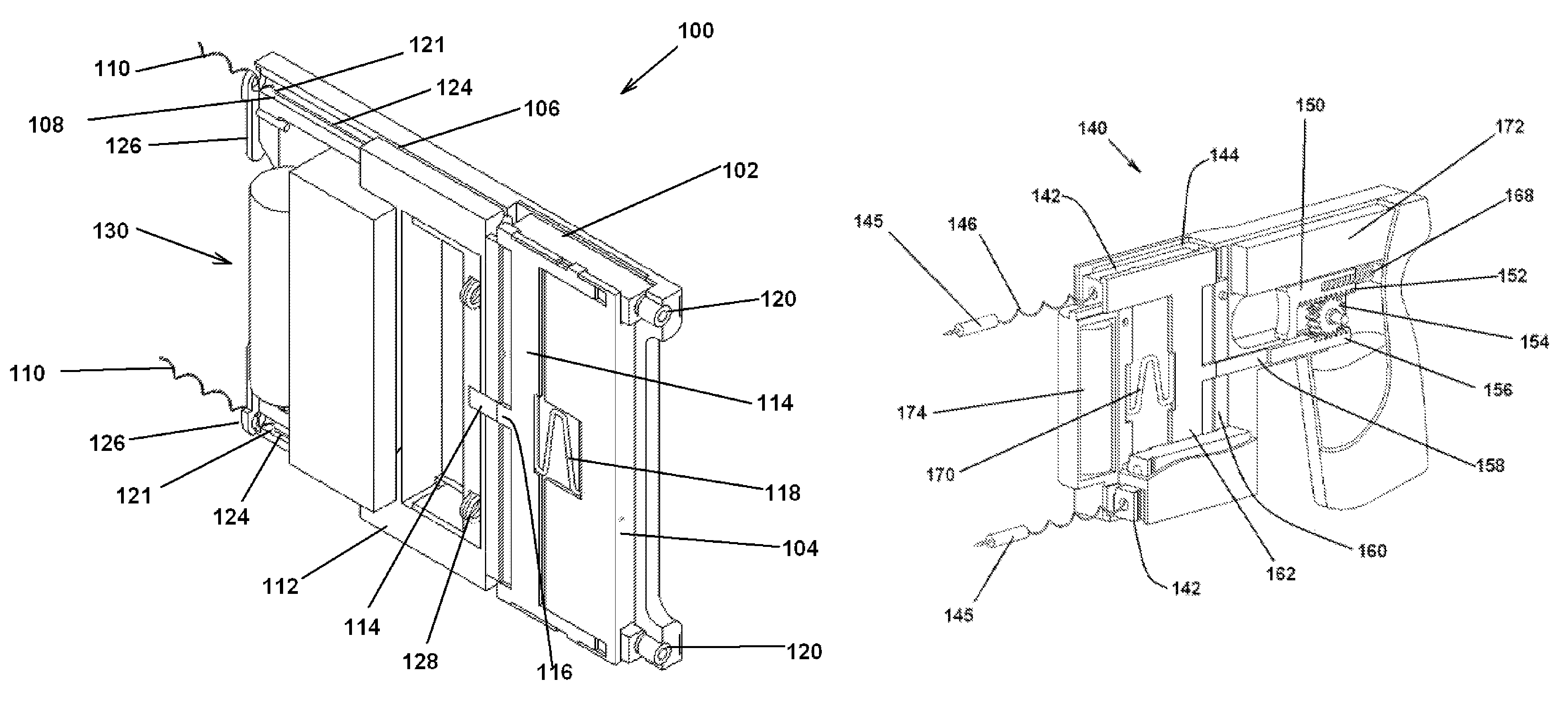 Handheld multiple-charge weapon for remote impact on targets with electric current