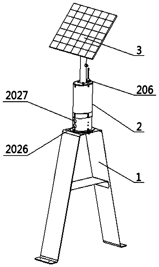 Driving warning device used on highway in hazy day and mounting and operation methods of warning device