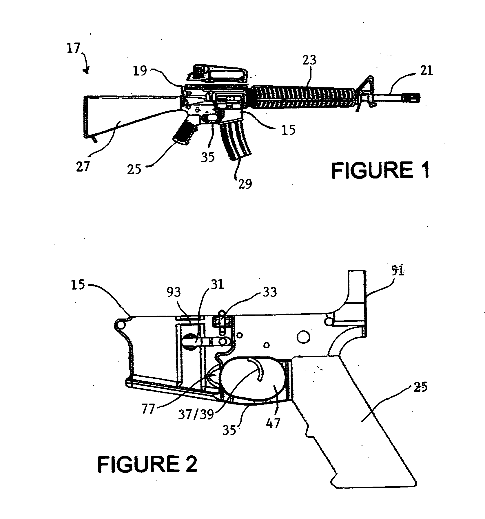 Lower receiver for firearms