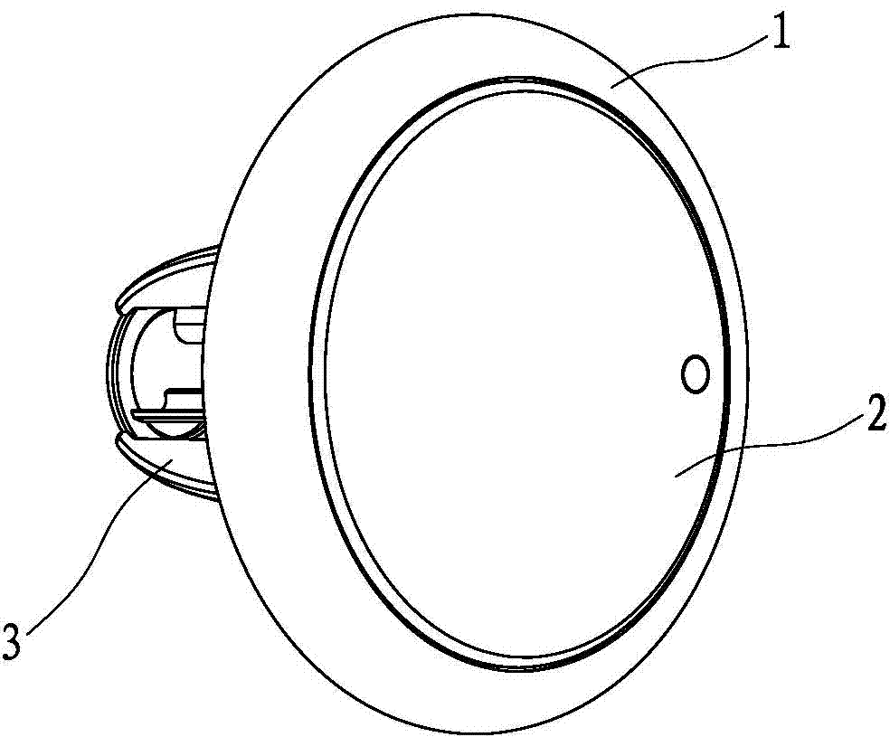 Horizontal 360-degree LED alarming signal lamp