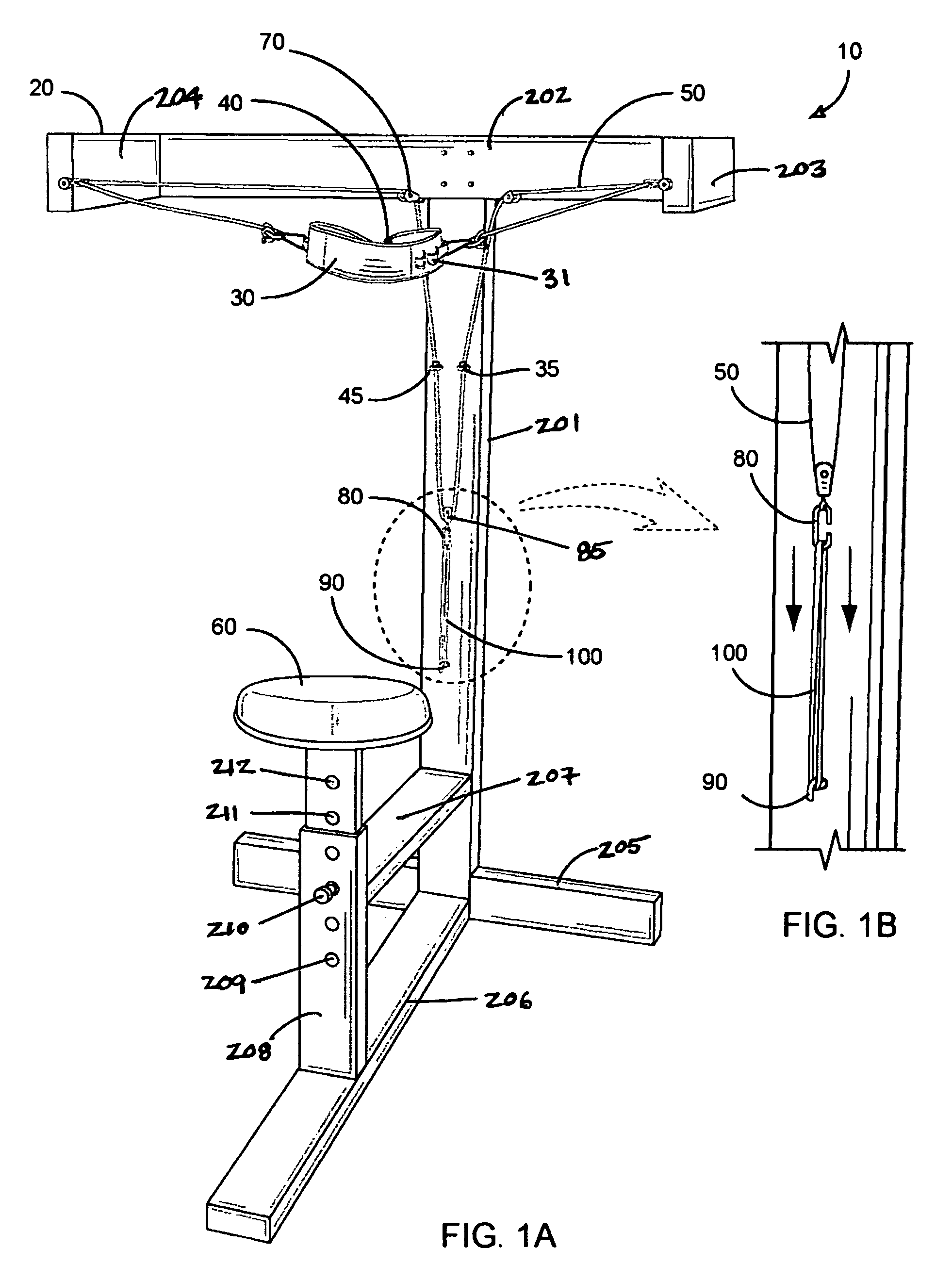 Neck exercise machine