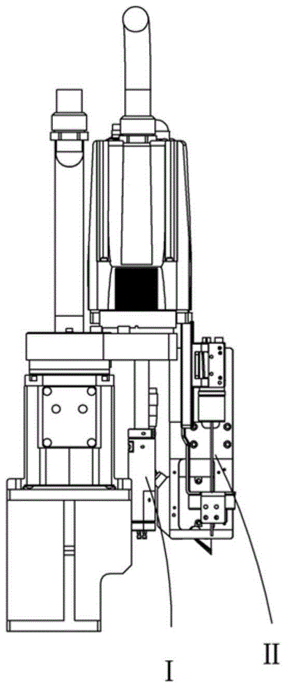 Support mounting and detecting mechanism