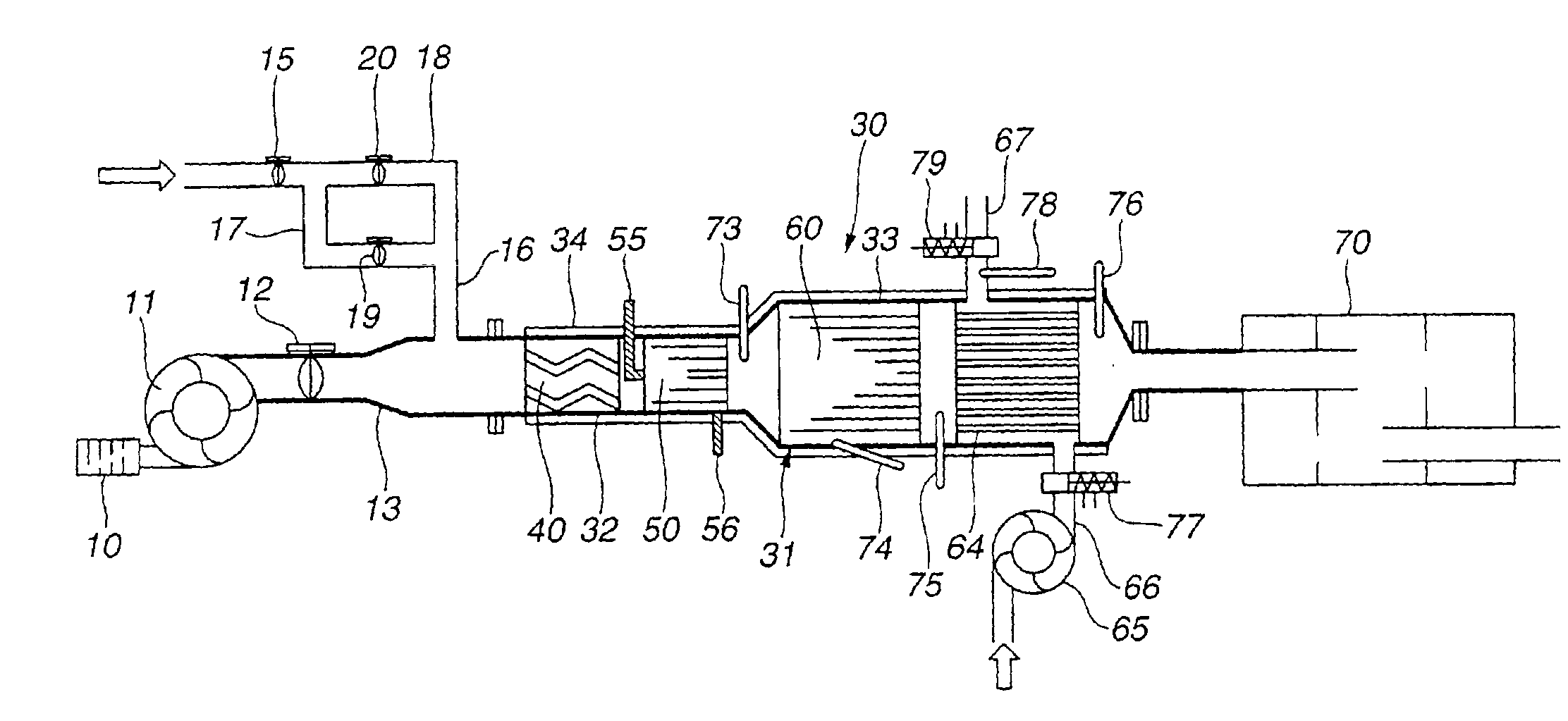 Hydrogen combustion heater