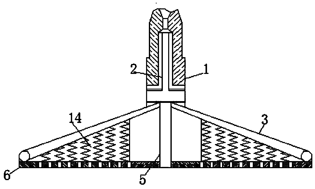 A manufacturing device of tpu waterproof composite cloth with strong connection and long service life