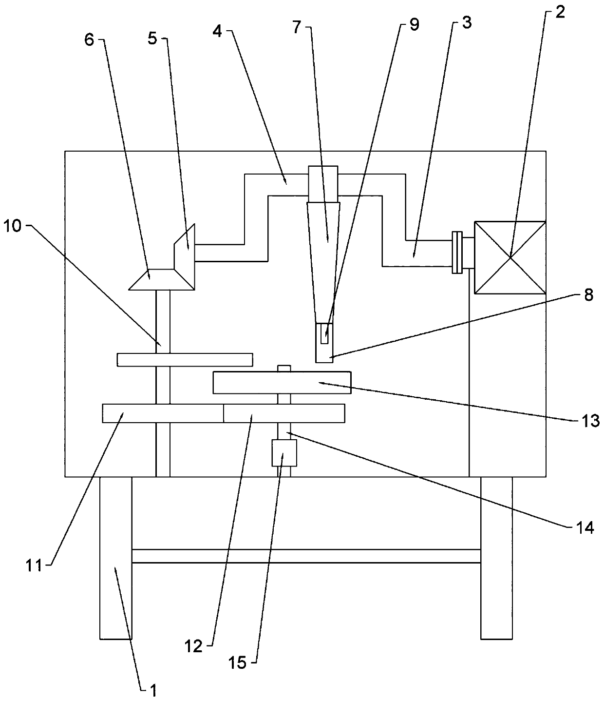 A shell processing punch